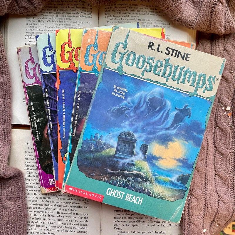 5 Goosebumps Books