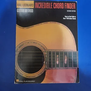 Incredible Chord Finder - 9 Inch. X 12 Inch. Edition