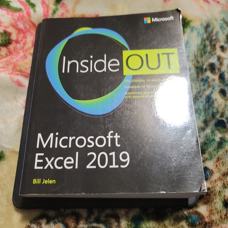 Microsoft Excel 2019 Inside Out