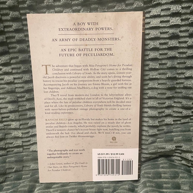 Miss Peregrine's Peculiar Children Boxed Set