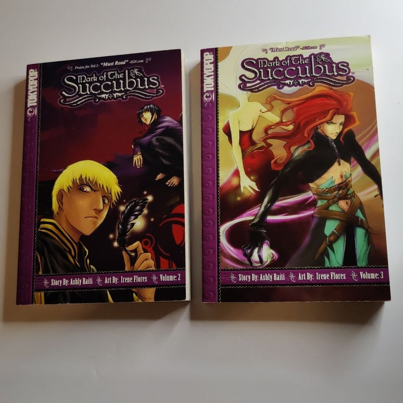 Mark of the Succubus, Vol. 2 & 3