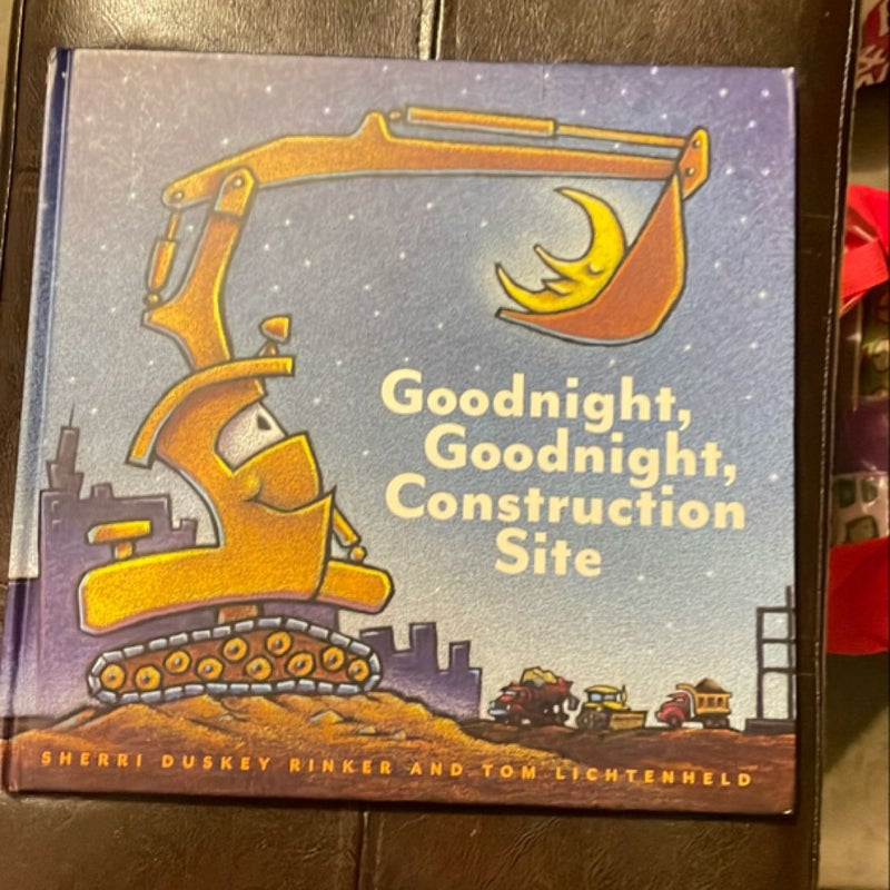 Goodnight, Goodnight Construction Site (Hardcover Books for Toddlers, Preschool Books for Kids)