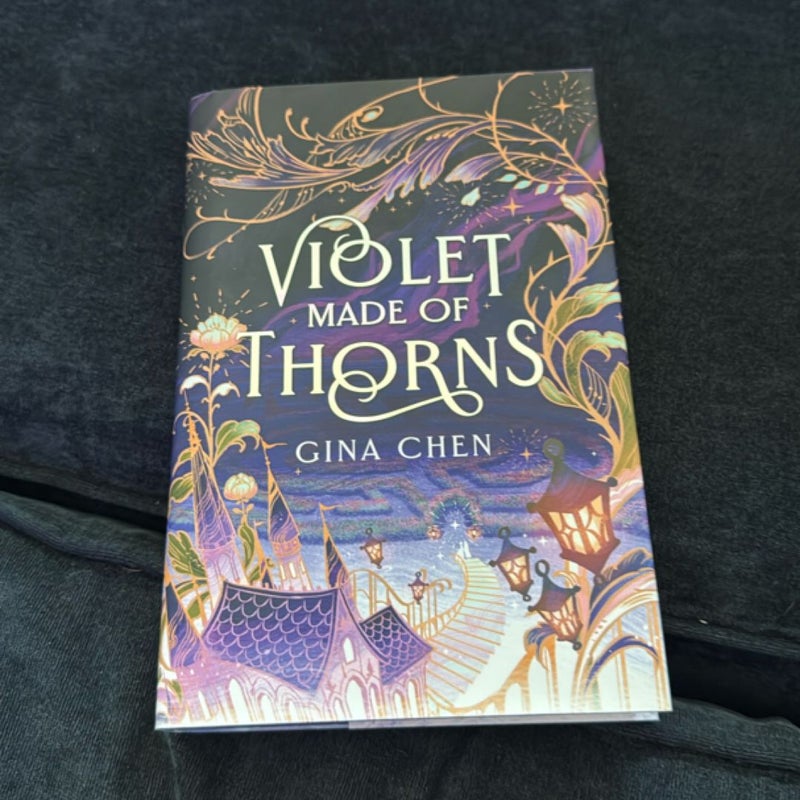 Violet Made of Thorns owlcrate 