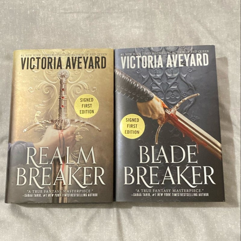 Realm Breaker and Blade Breaker(Signed)