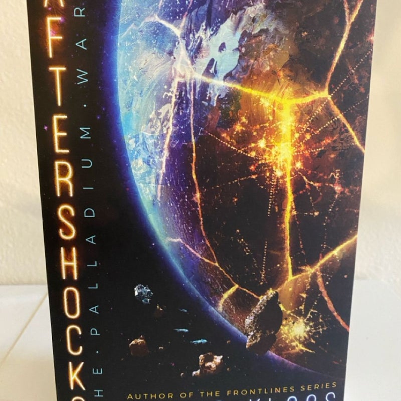 Aftershocks (bookplate signed by author)