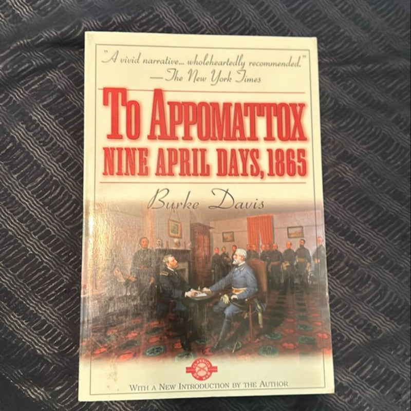 To Appomattox