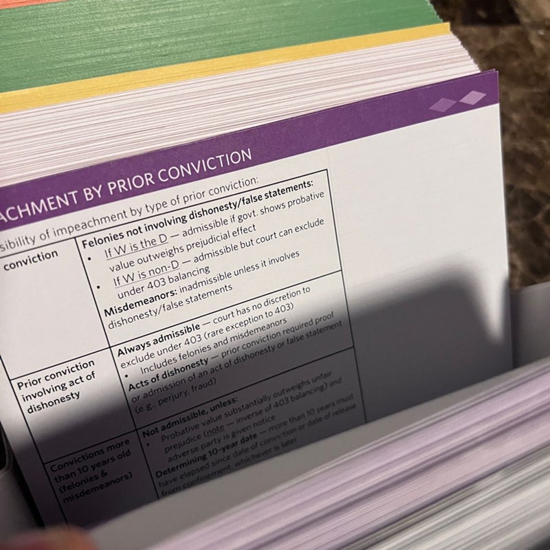 Critical Pass MBE flashcards 2019