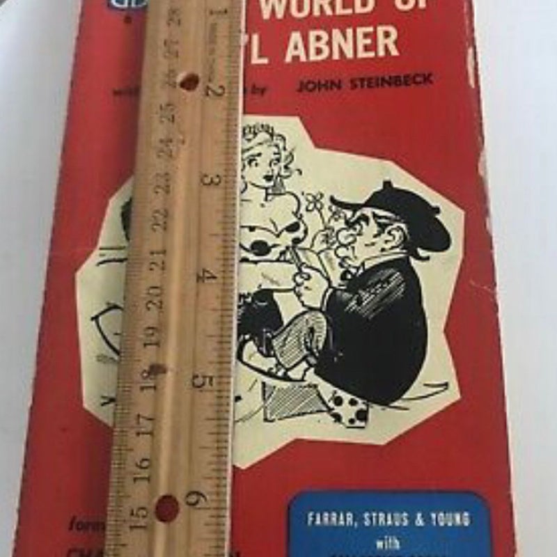 Al Capp’s The World of Li’L Abner Intro: John Steinbeck 1953 Vintage Paperback