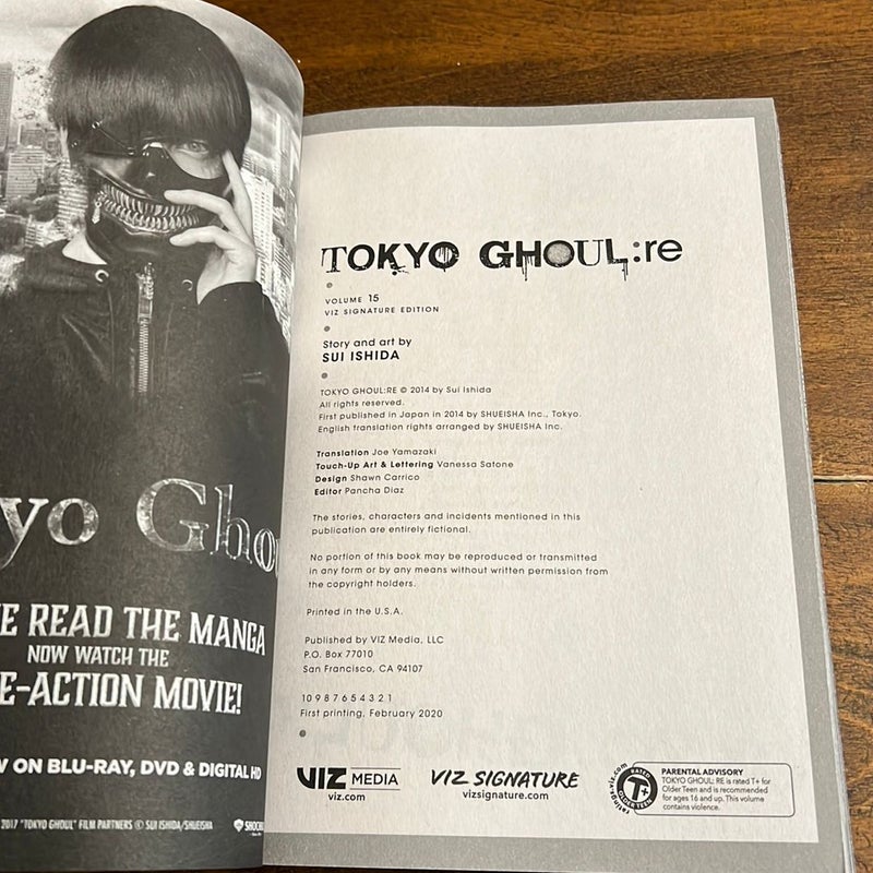 Tokyo Ghoul: Re, Vol. 15