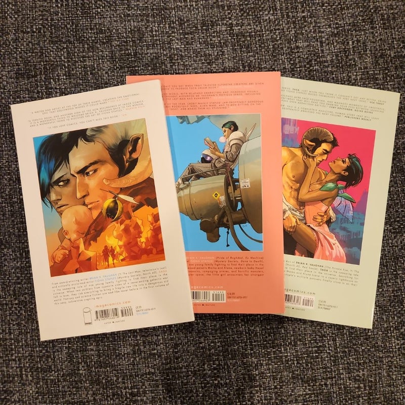 Saga Volumes 1-3