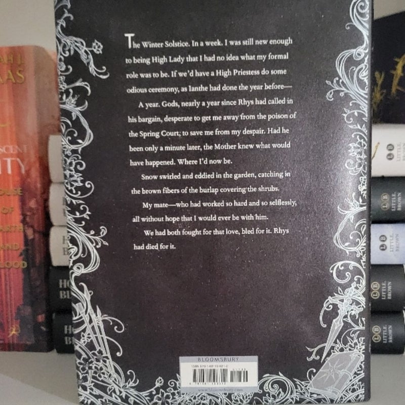 A Court of Frost and Starlight first edition