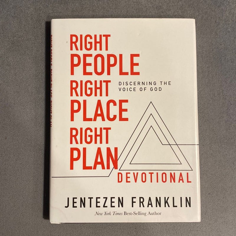 Right People, Right Place, Right Plan Devotional