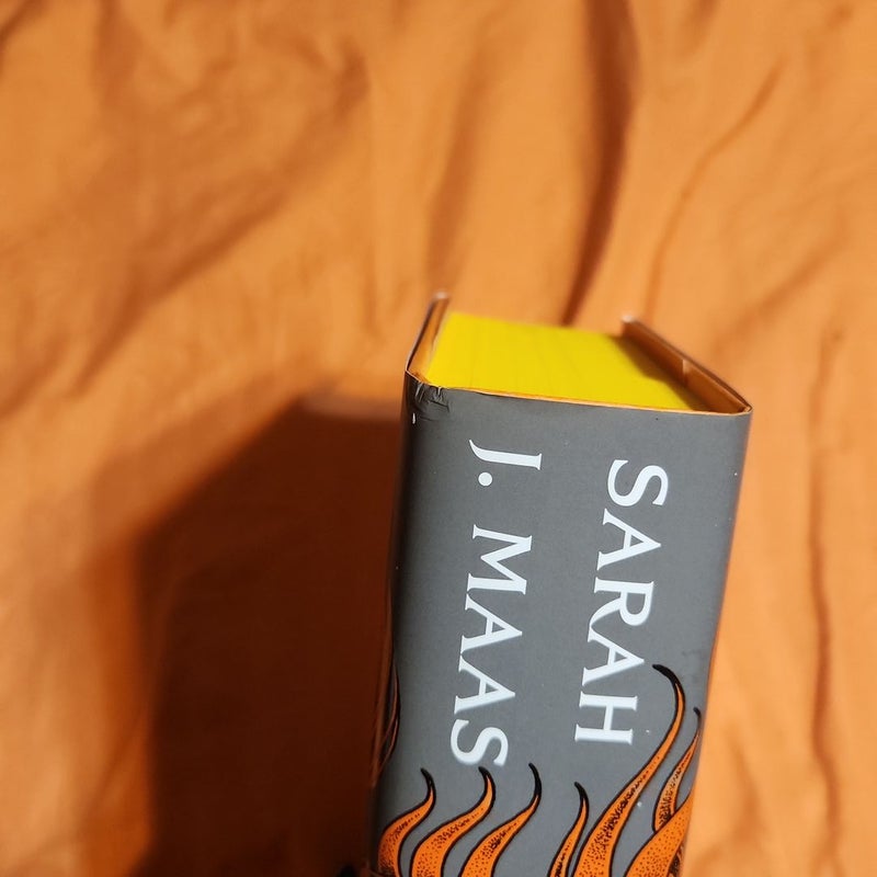 A Court of Silver Flames ACOSF Sprayed Edges InkyFox