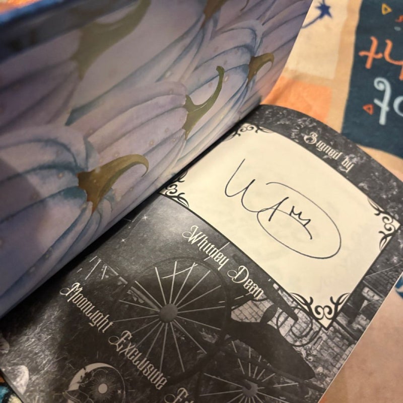 Rise of the Cinder Fae Signed Moonlight Book Box