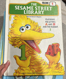 Sesame Street Library volumes 1-12