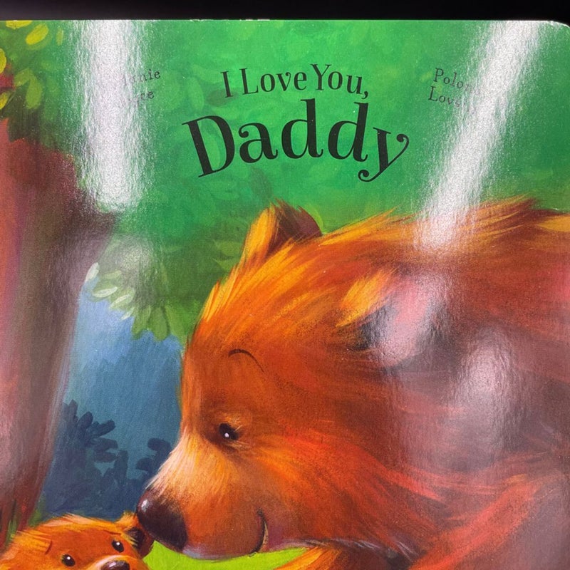 I Love You Daddy Children’s Board Book