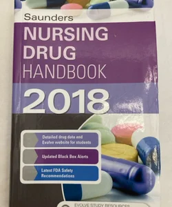 Saunders Nursing Drug Handbook 2018 Trade Paperback