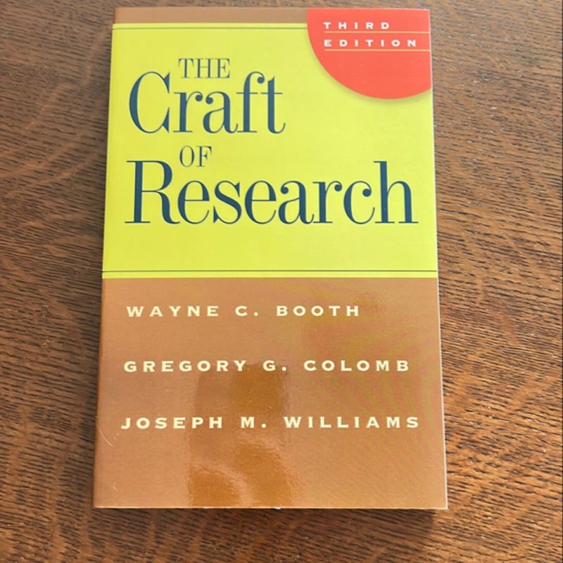 The Craft of Research