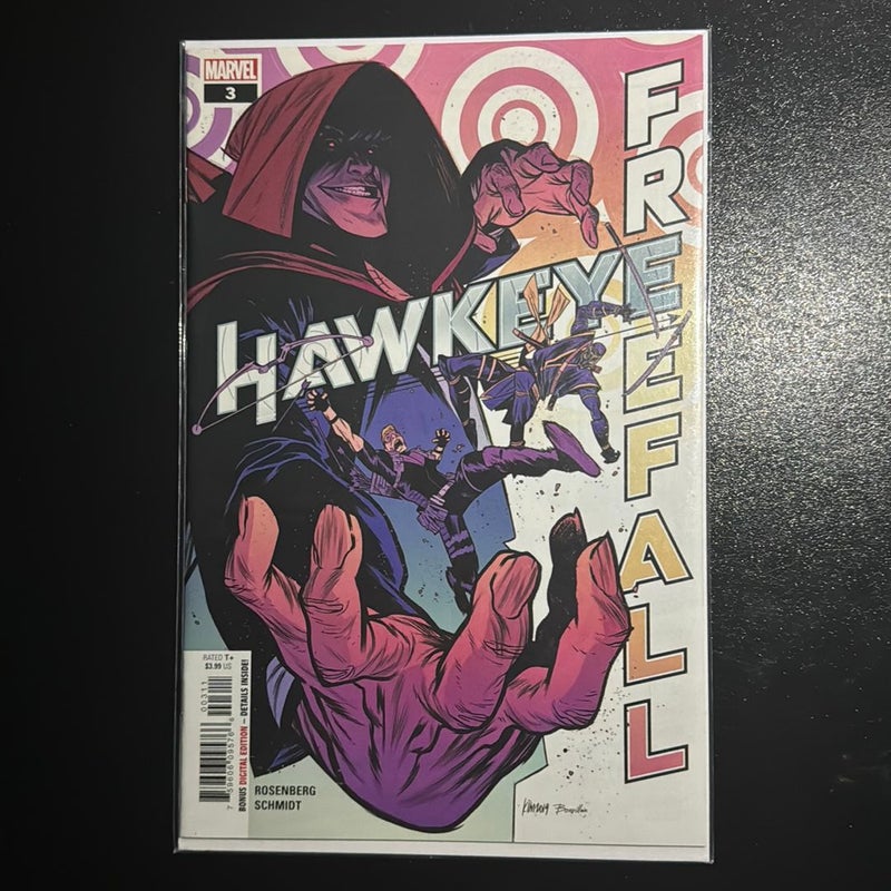 Hawkeye # 3 Free Fall Marvel Comics 