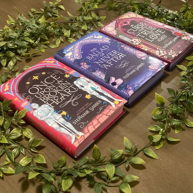 Once Upon a Broken Heart Trilogy FairyLoot Exclusive Signed by Author & Themed Items