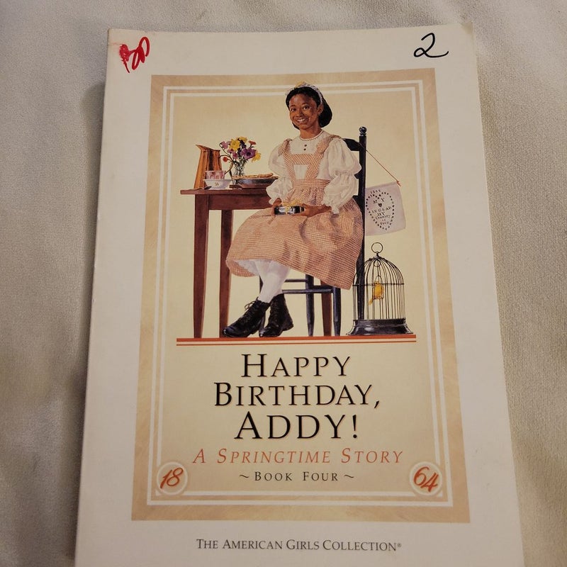 American Girl Happy Birthday, Addy! Vintage Printing