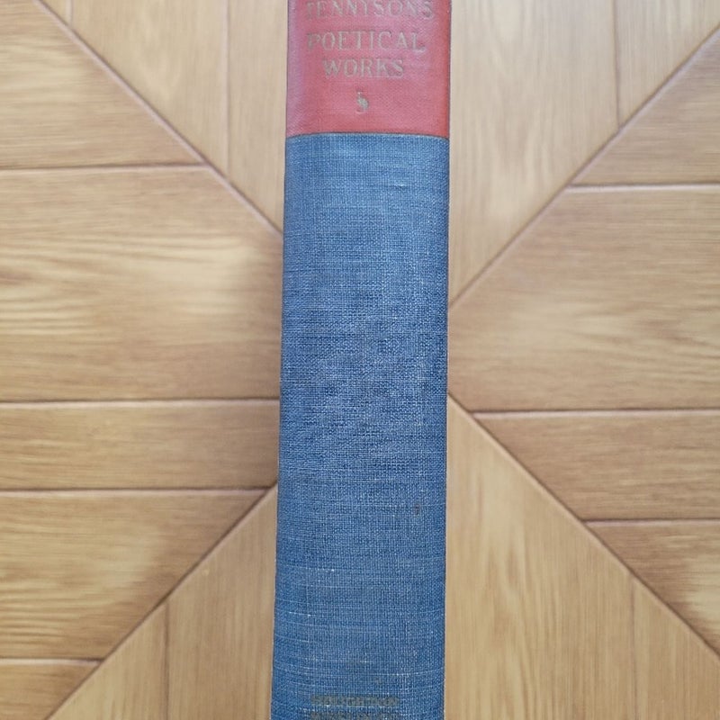 Published 1898. Lord Tennyson Poetry