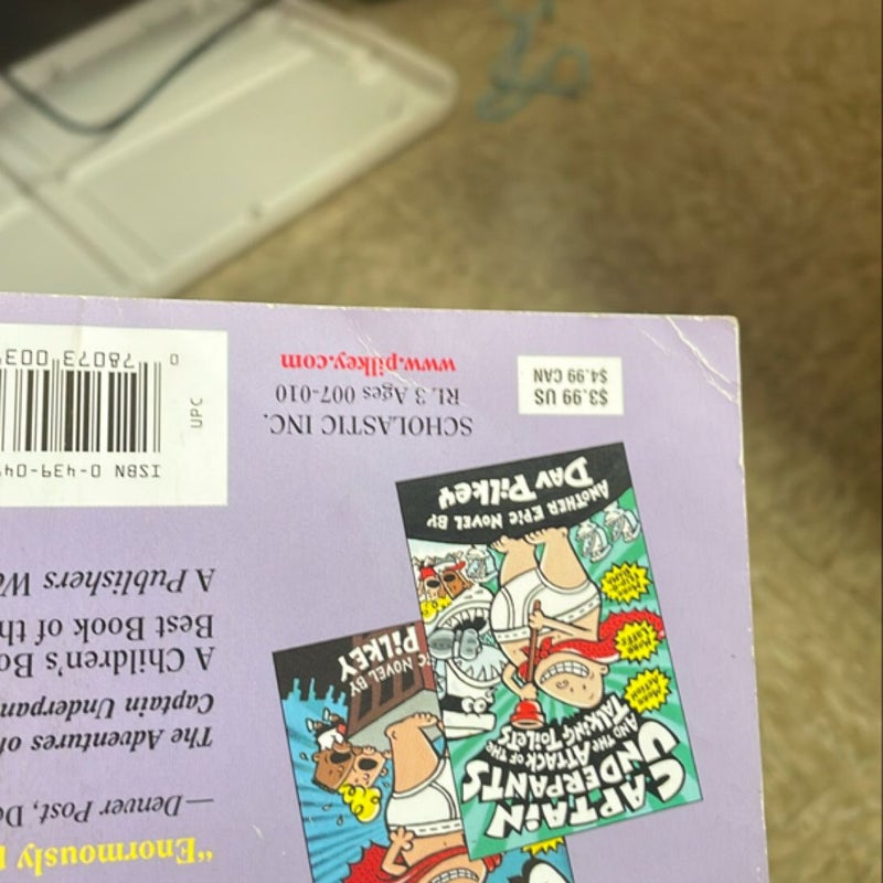 Captain Underpants and the Invasion of the Incredibly Naughty Cafeteria Ladies…