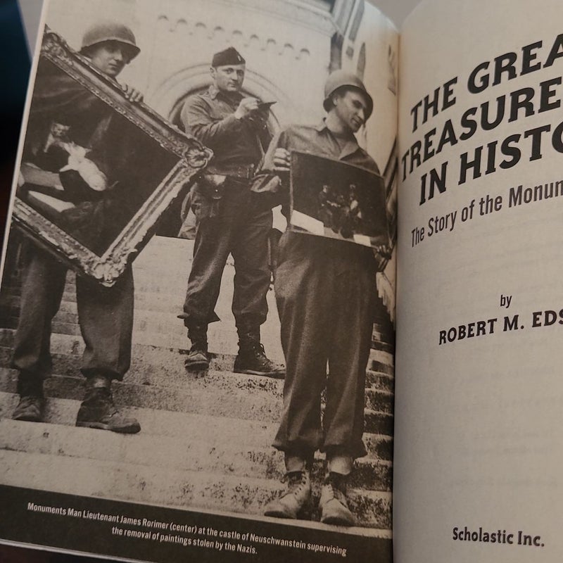 The Greatest Treasure Hunt in History: the Story of the Monuments Men (Scholastic Focus)