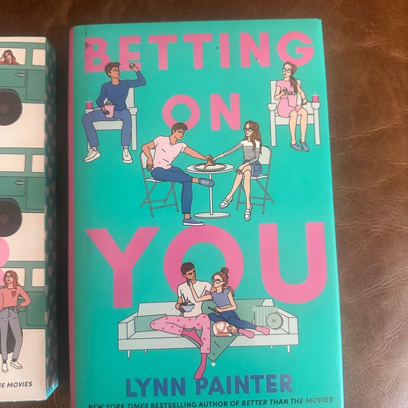 Betting On You signed Lynn Painter & special edition the do over