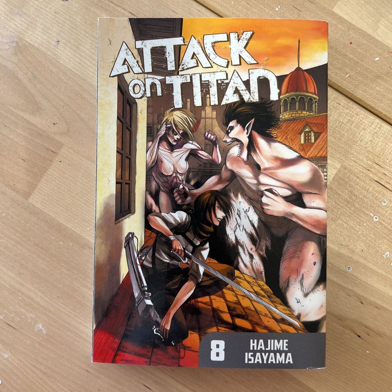 Attack on Titan 5 - 8, set 