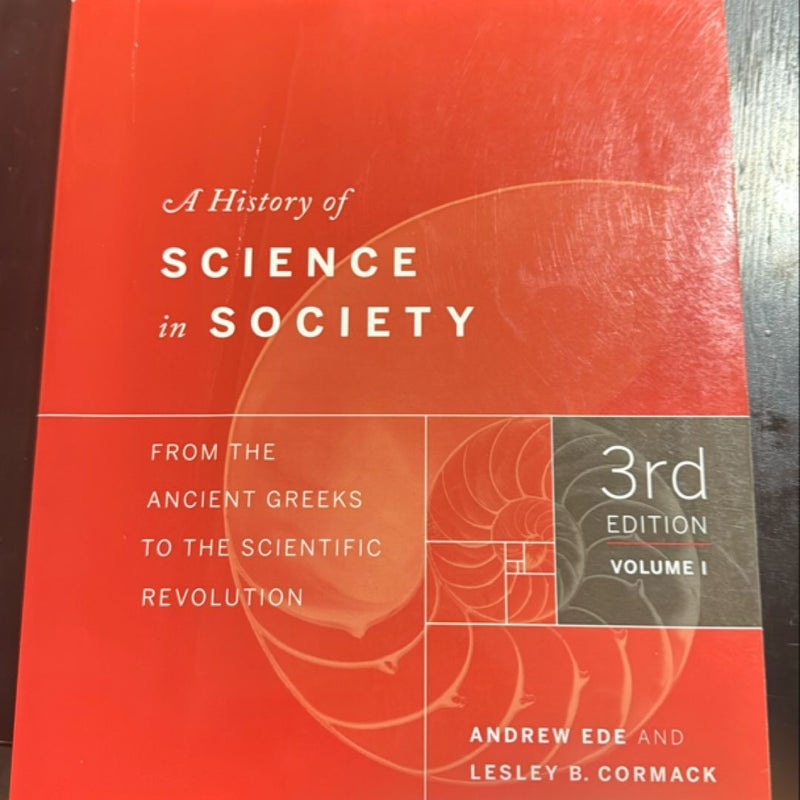 A History of Science in Society