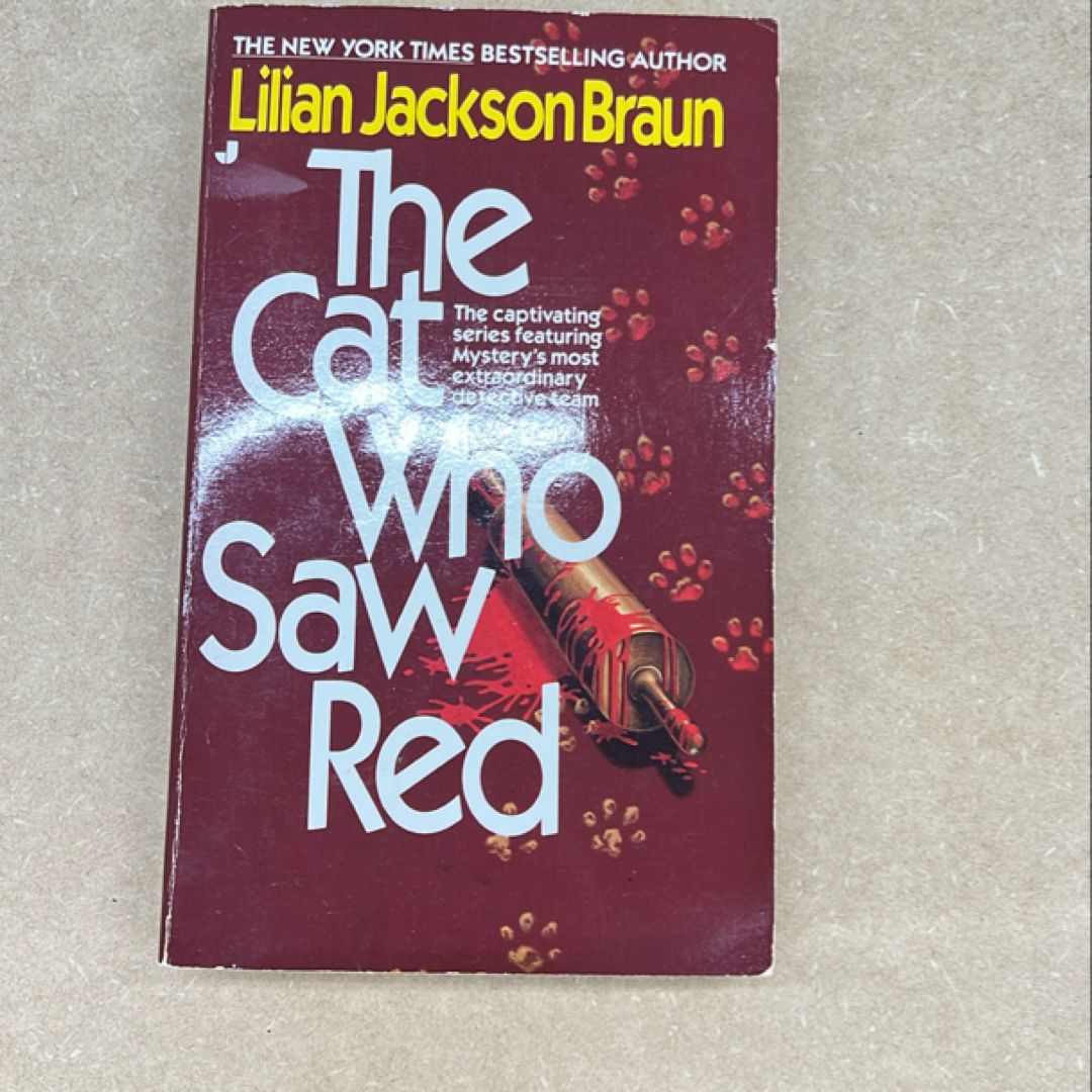 The cat who saw red