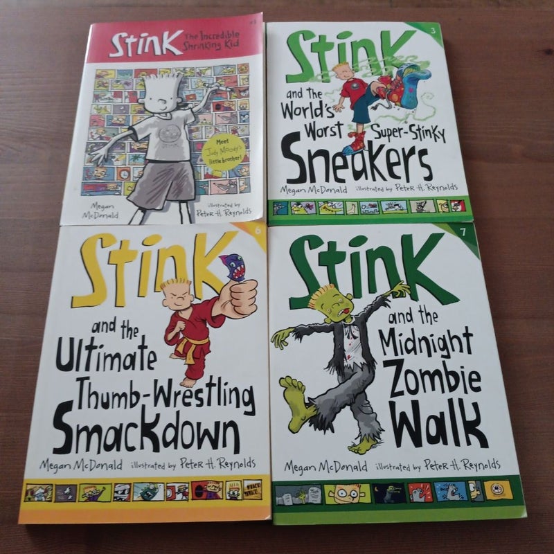 Lot of Stink Books