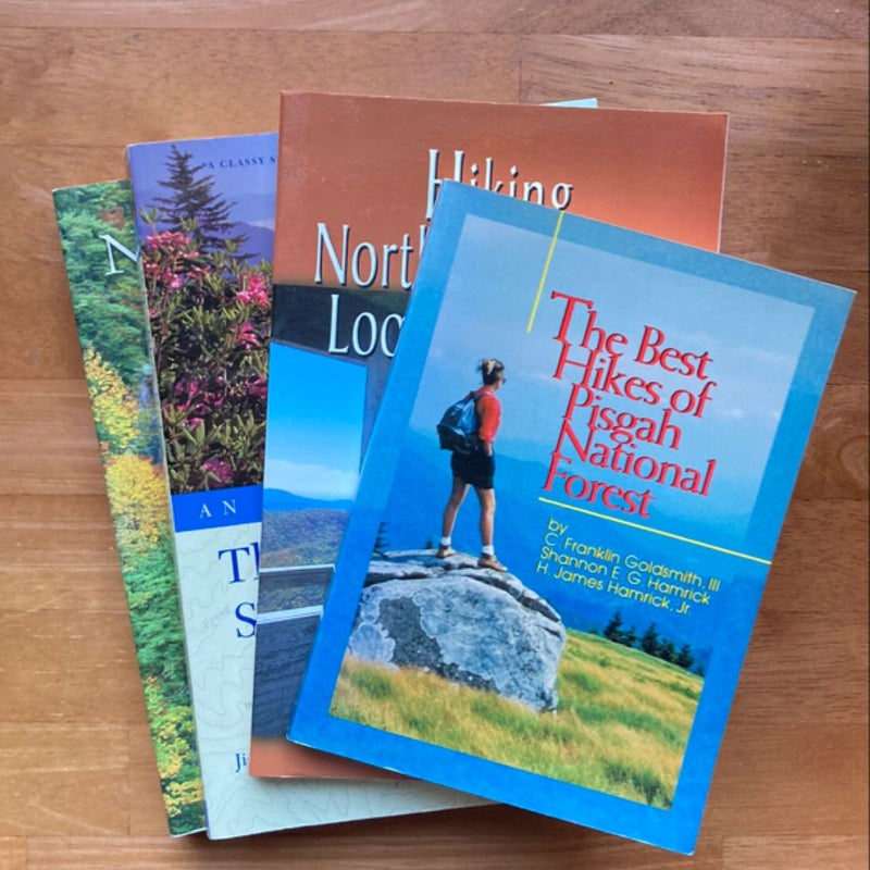 NC 4 book bundle- Hiking 