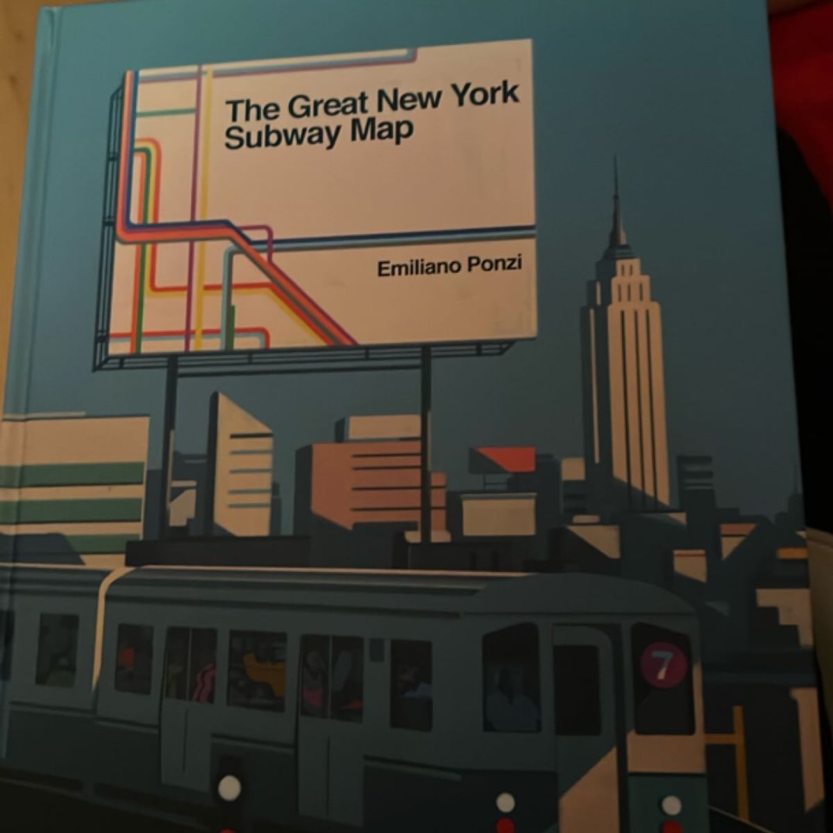 The Great New York Subway Map by Emiliano Ponzi