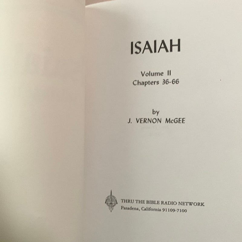 Isaiah Volume 1 & 2