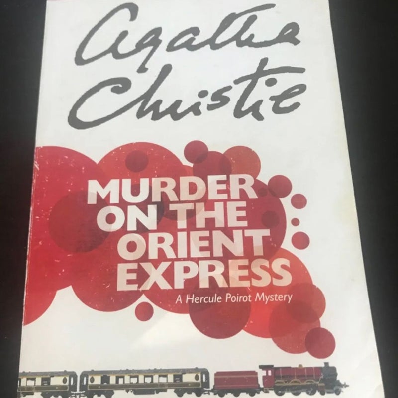 Murder On the Orient Express By Agatha Christie 2011 Poirot Paperback GC