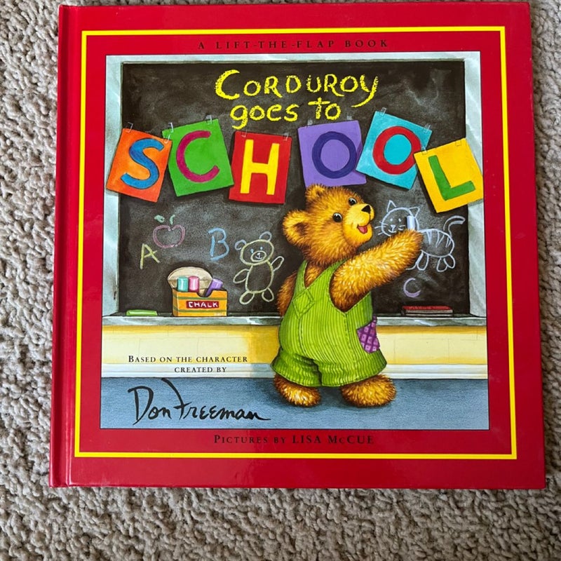 Corduroy Goes to School