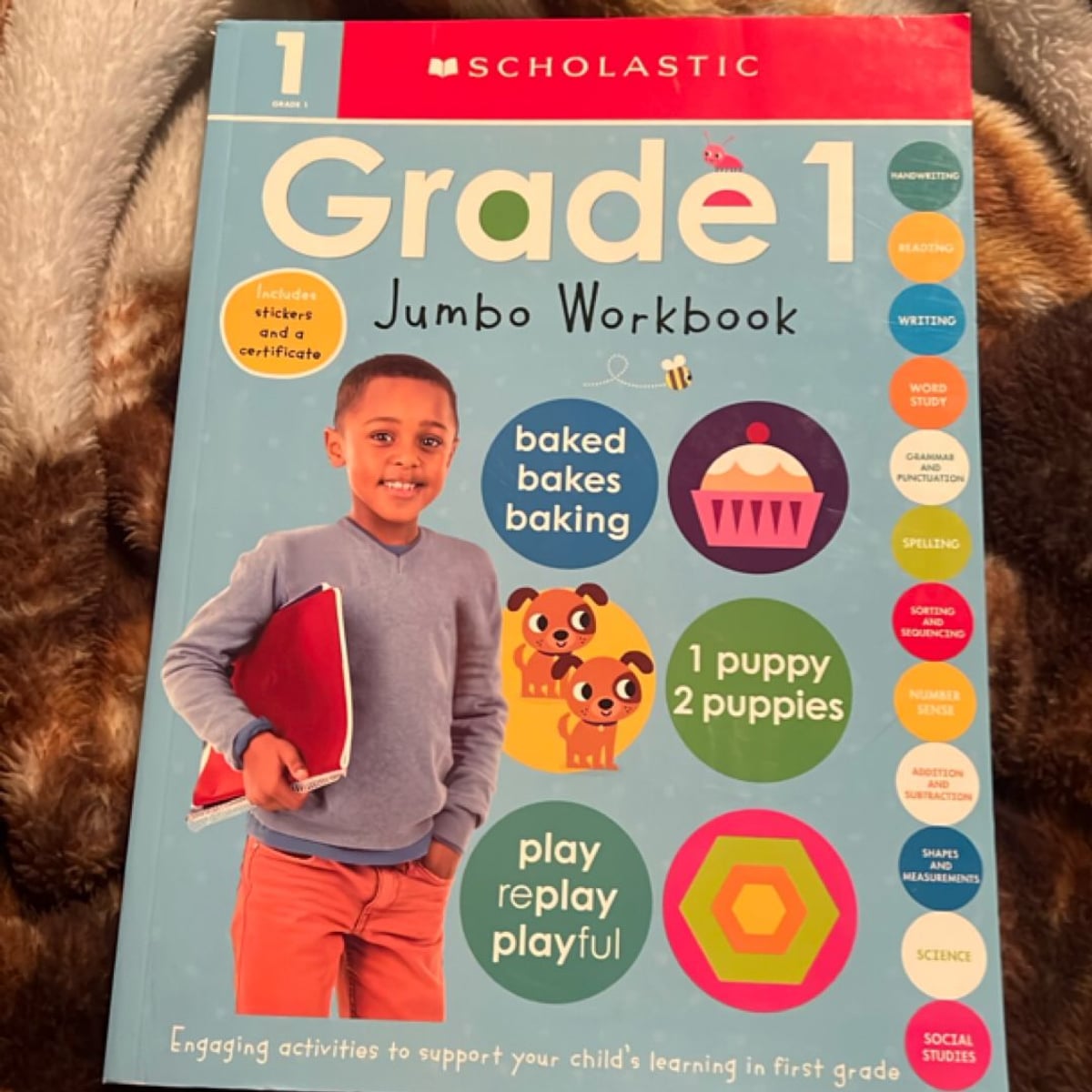 First Grade Jumbo Workbook: Scholastic Early Learners (Jumbo Workbook ...