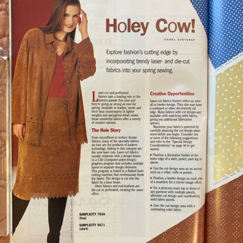 Sew News Magazine (March 2001)