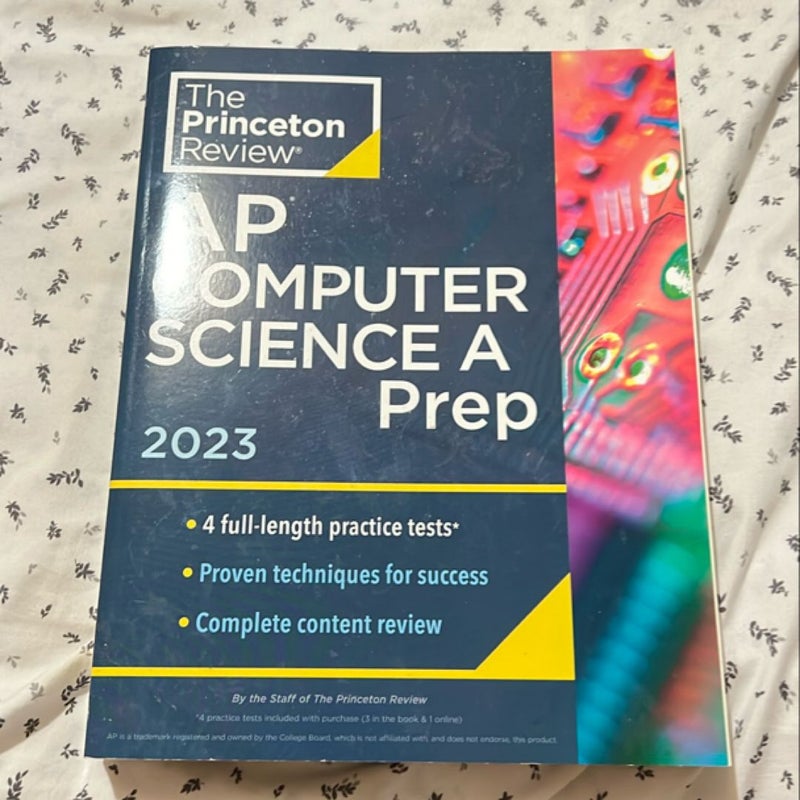 Princeton Review AP Computer Science a Prep 2023
