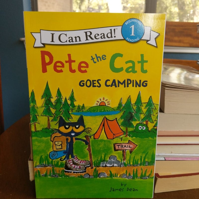 Pete the Cat Goes Camping