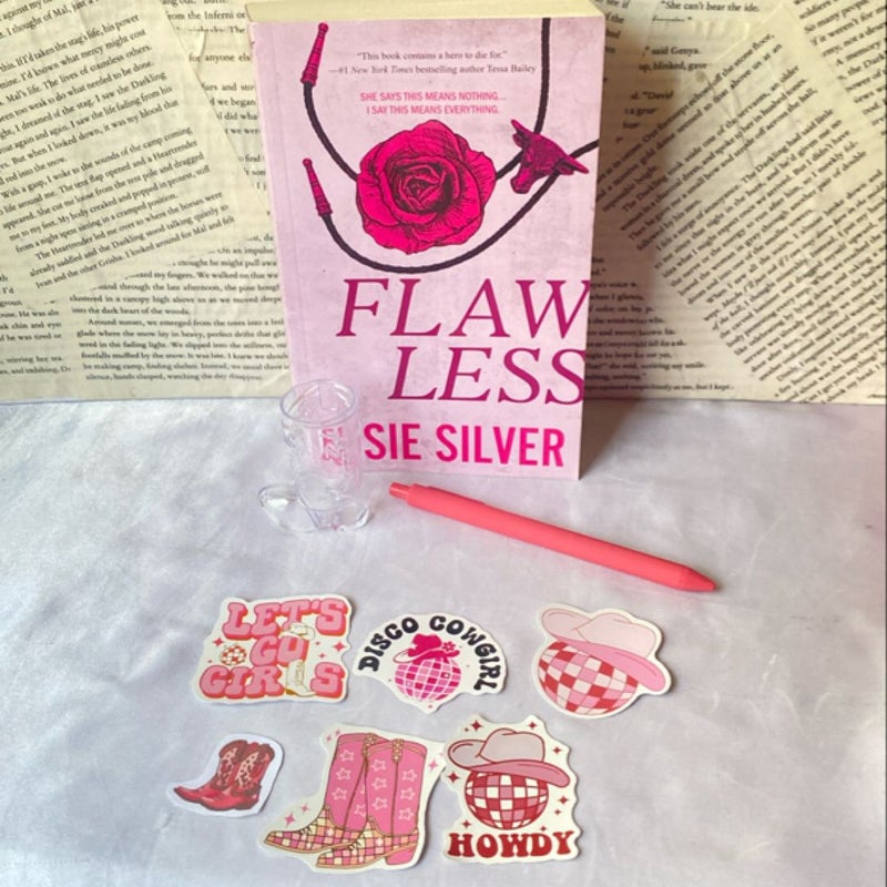 Valentine’s Day Pink Cowboy Book Box (Flawless)