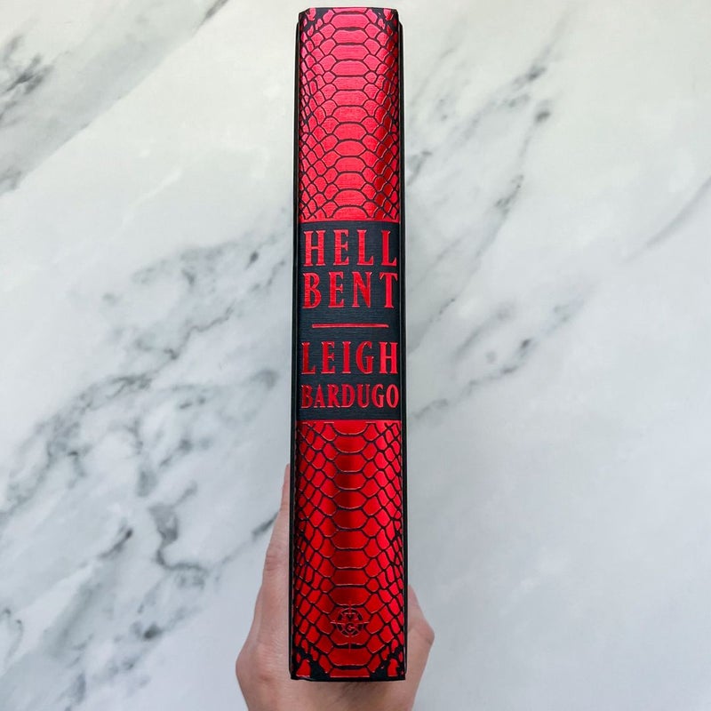 Hell Bent - Waterstones First Edition with Sprayed Edges