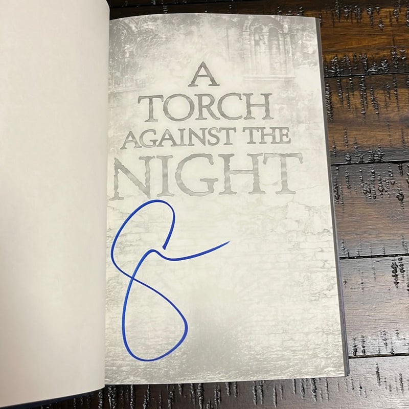 A Torch Against the Night - SIGNED