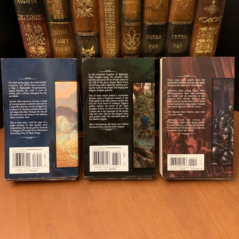 DragonLance: Complete Age of Mortals Series 1-6: Conundrum, Lioness, Dark Thane, Prisoner of Haven, Wizard’s Conclave, Lake of Death