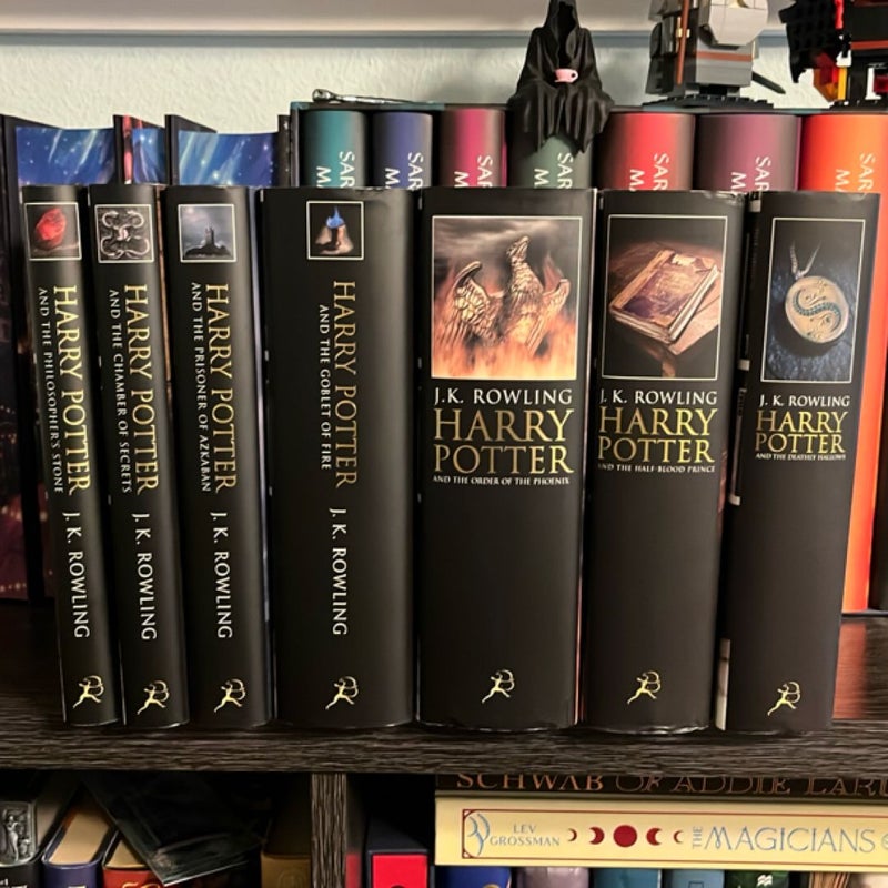 Bloomsbury Harry Potter book set (adult edition)