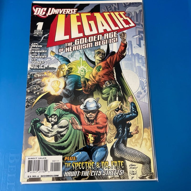 DC Universe Legacies #1-#10 (2010) 