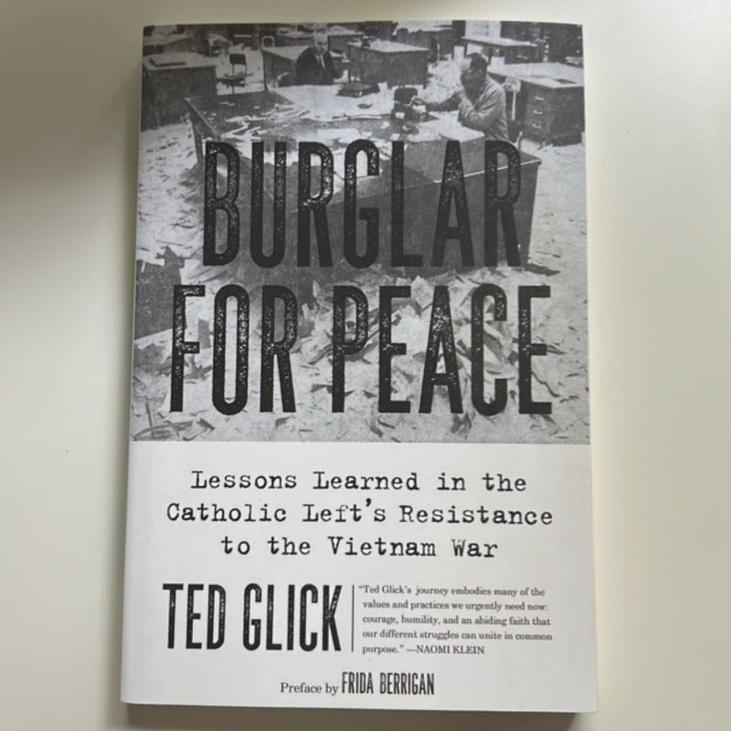 Burglar for Peace