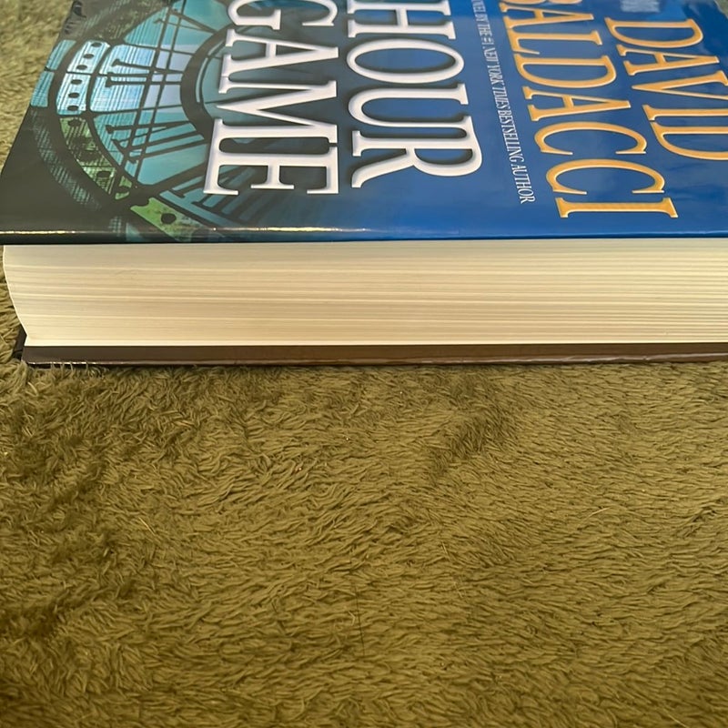 Hour Game *large print by David Baldacci, Hardcover Pangobooks